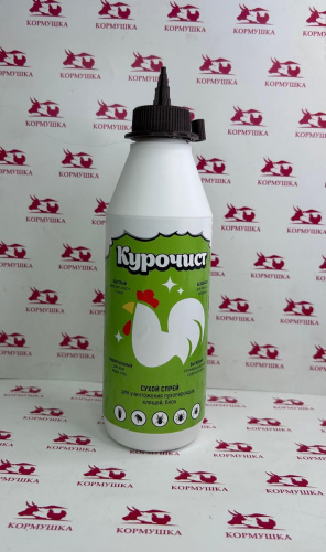 Курочист дуст от паразитов птиц (500мл) 1шт.