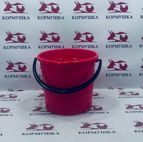 Ведро пластиковое со сливом 10 литров