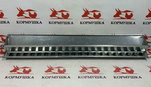 Кормушка перепелиная Экономка СТАНДАРТ 80 см (без крышки,на клетку) 1 шт**