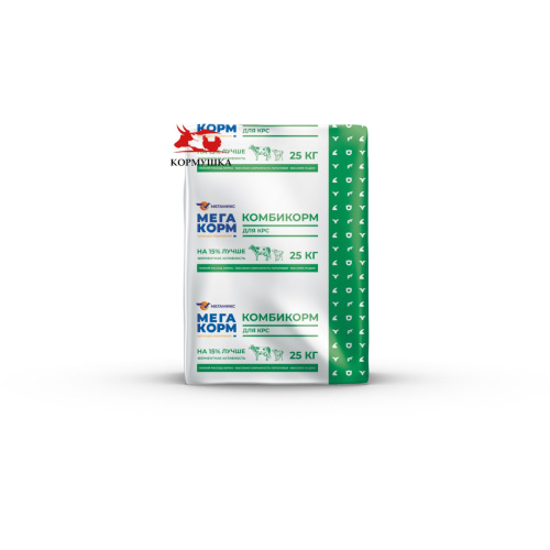 Мегакорм Коровы Молочные КК-60 19% (25 кг/м) 1кг.