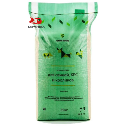 Южная Корона КРС Телята Старт КК-62 (до 4 мес.)(25 кг./м.) 1кг.