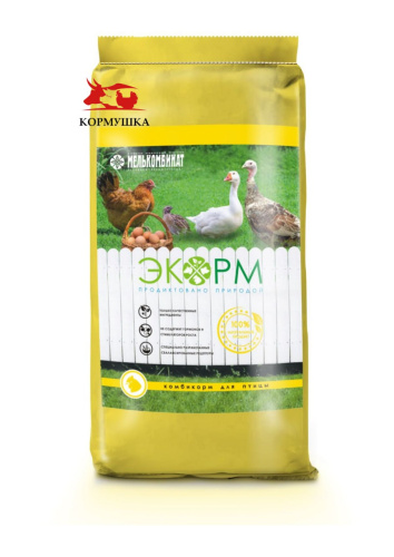 ЭКОРМ Перепела яичных пород СТАРТ, ДК-50, крупка, (25кг/меш) 1кг.