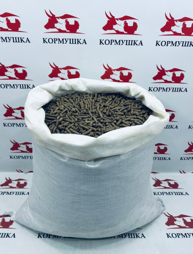 Пивная дробина, гранулированная (протеин 22-24%) (30 кг./м.) 1кг.