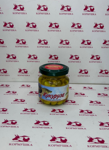 Насадка рыболовная, консервированная кукуруза, вкус "чеснок"