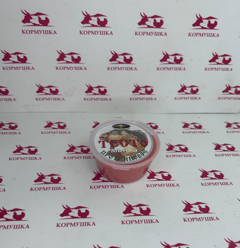 Насадка-прикормка рыболовная, Тесто манка тутти-фрутти