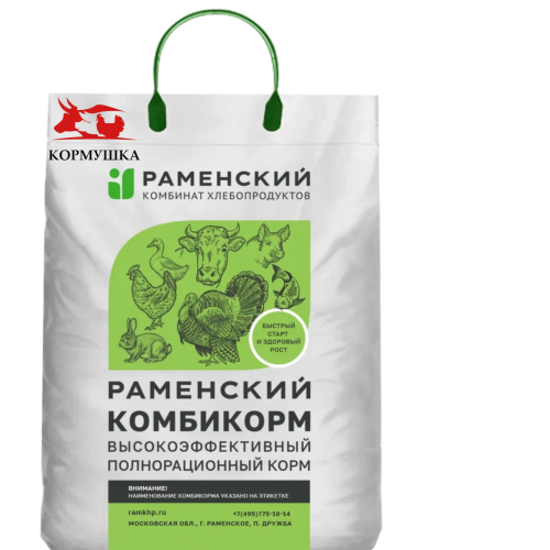 Раменский Комбикорм для карповых рыб КК-111 (гранула,10кг/меш) 1шт