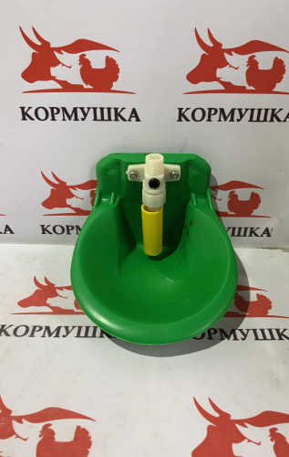 Поилка для коз и овец, зеленая 1шт**