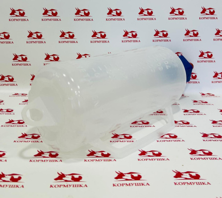 Бутылка - молокопоилка для МРС круглая с соской (ягнята и козлята,1 л.) 1 шт.