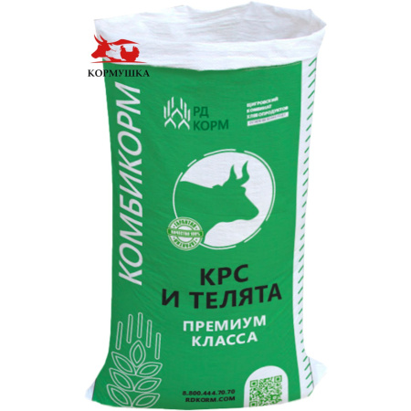 Щигры КРС Высокопрод.коровы ПРЕМИУМ КК60-3 (гран, протеин 20, 25кг/м) 1кг.