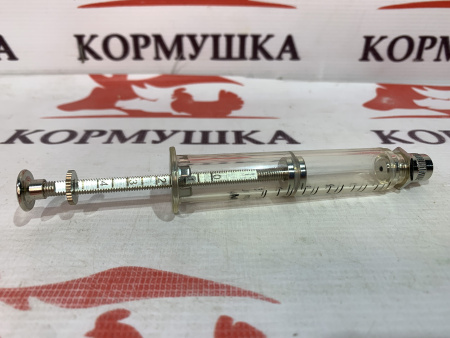 Шприц 5 мл с регулятором разборный, Рекорд-Локк 1шт.**