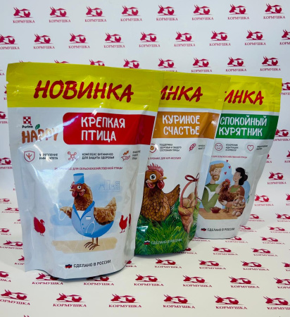 Премикс Пурина для с/х птицы универсальный "Крепкая птица" (2411/2401) 2% (450гр/уп) 1шт