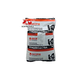 АКОРМ Перепела продуктивные ДК-52 (от 6 недель) (25 кг/м) 1кг.