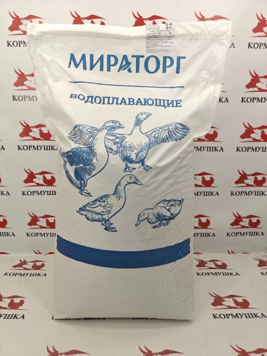 Мираторг Водоплавающие Рост-Финиш (31 - 60 дней) (25 кг/м) 1 кг.