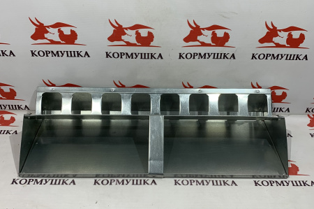 Кормушка куриная ЭКОНОМКА СТАНДАРТ 60 см (без крышки,на клетку) 1 шт**