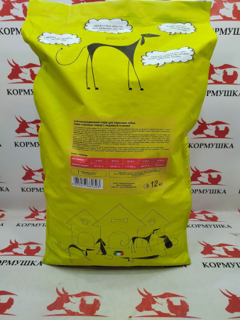 Dailydog корм для взрослых собак средних и крупных пород с индейкой и рисом (12кг/уп) 1кг ***