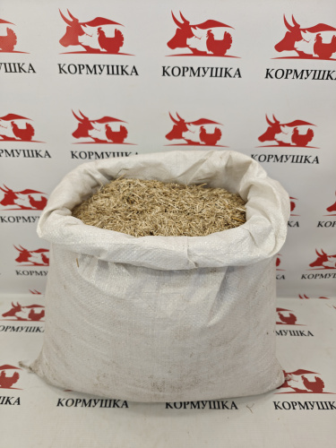 Солома льняная (костра льна) в мешках 1меш.***