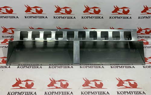 Кормушка куриная ЭКОНОМКА СТАНДАРТ 80 см (без крышки,на клетку) 1 шт**