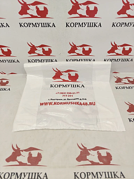 Пакет - майка КОРМУШКА 40*60 (25мкр) 1шт