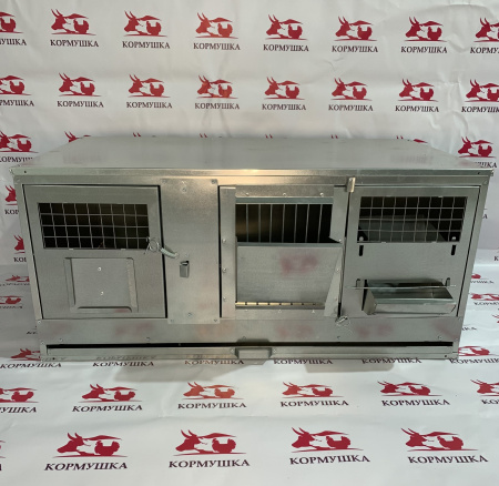 Клетка для кроликов ПРОФЕССИОНАЛ 95-КМ-1 маточная Престиж (1 самка, мет) 1шт**